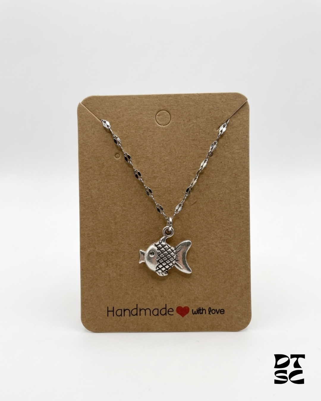 Silver Fish Necklace
