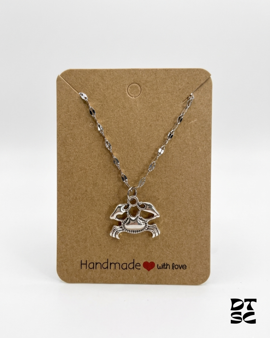 Silver Crab Necklace
