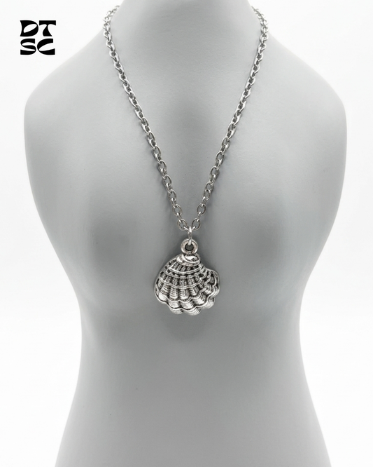 Silver Seashell Necklace