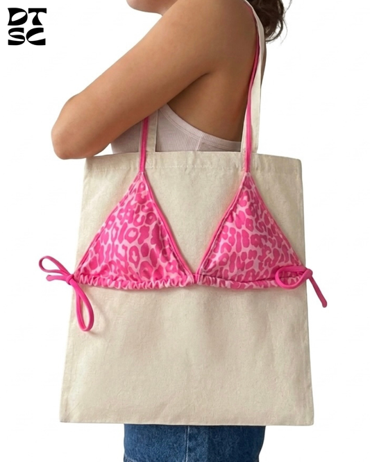 Wild Vibes Bikini Tote Bag