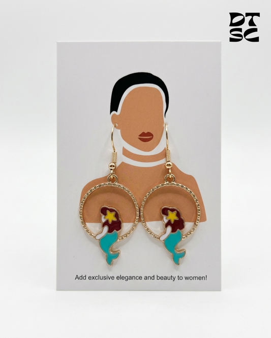 Mermaid Dangle Earrings