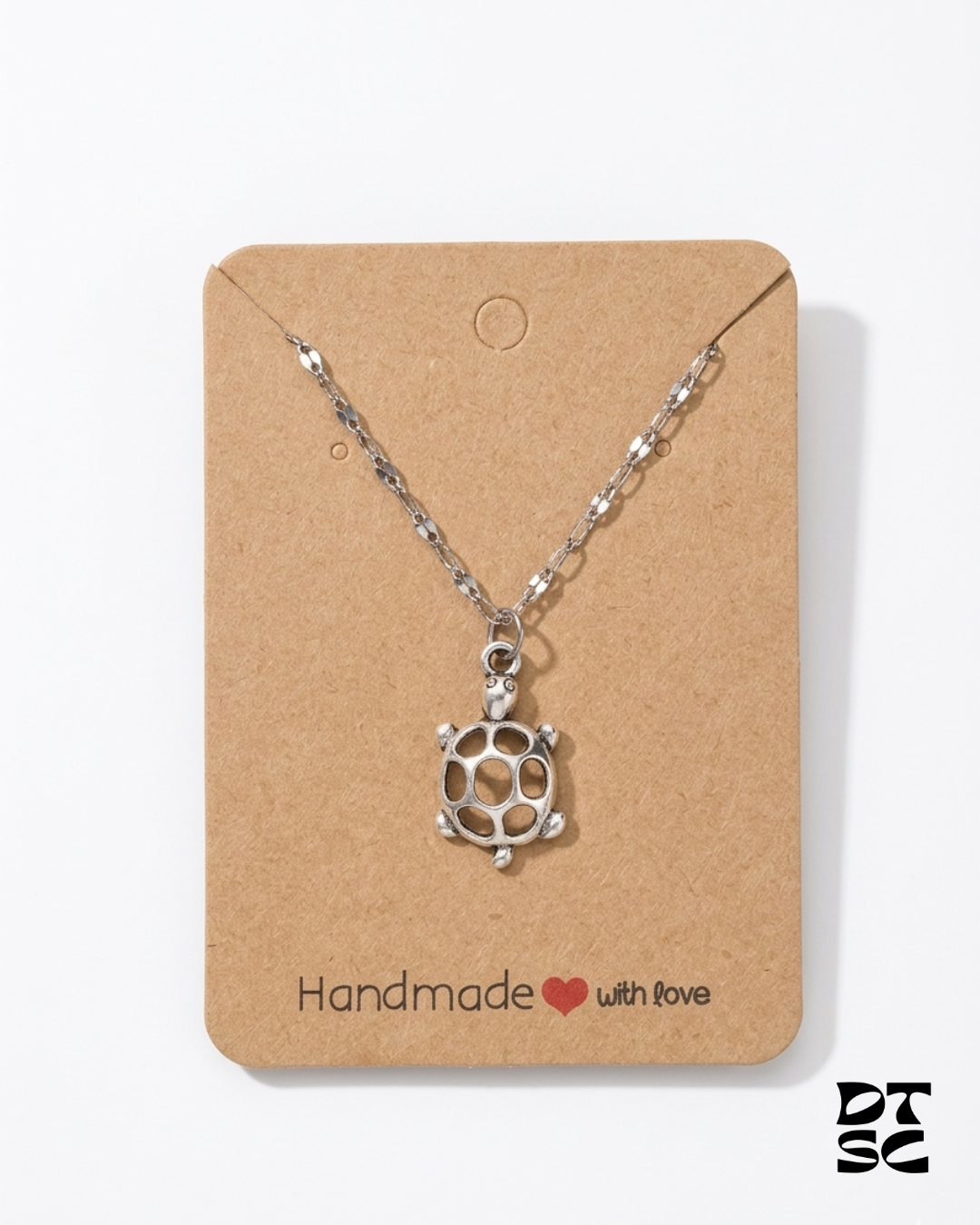 Silver Turtle Necklace