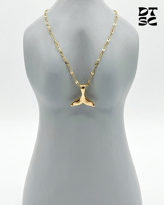 Dolphin Tail Necklace
