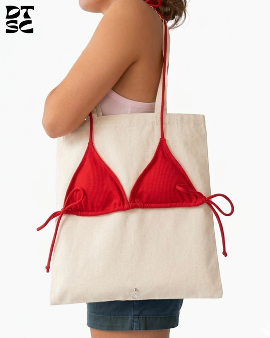 Sippin’ Wine Bikini Tote Bag