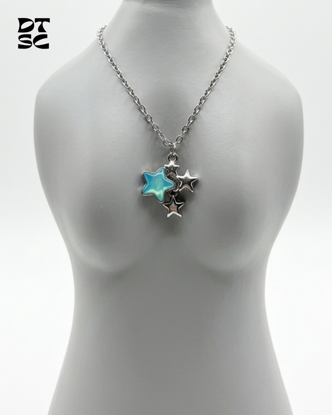 Blue Star Gem Necklace
