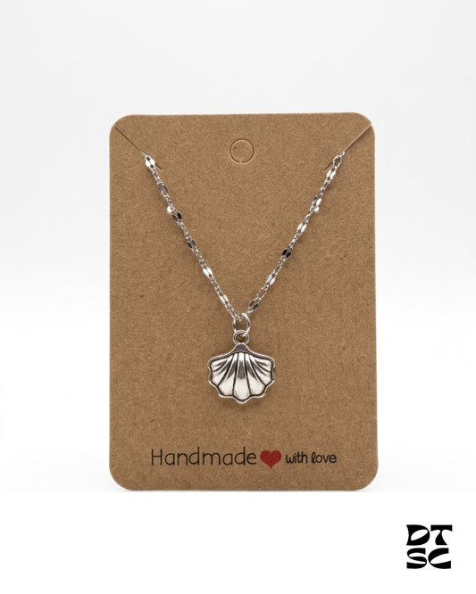Silver Seashell Necklace
