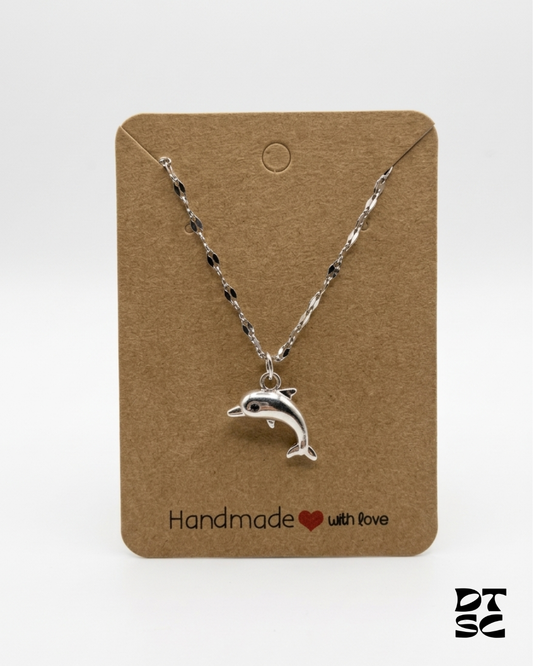 Silver Dolphin Necklace