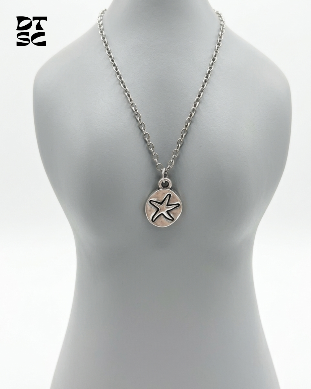 Silver Sand Dollar Necklace
